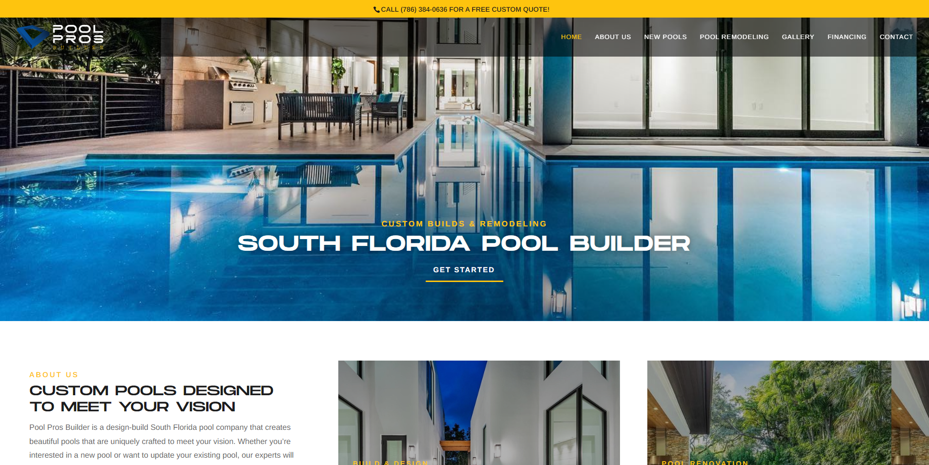 Pool Pros Builder